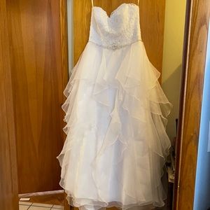 Strapless Wedding Ball Gown